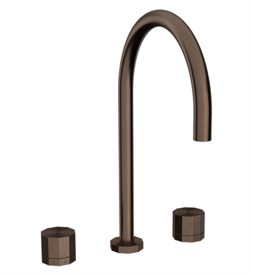 Toni Déca 3-huls Køkkenarmatur, bruneret messing ø200-tud